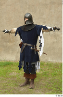  Photos Medieval Knight in cloth armor 3 Blue suit Medieval clothing sword t poses whole body 0007.jpg